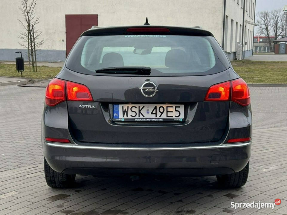Opel Astra Sport Tourer Berlin 14 Turbo Lift szary mazowieckie Sokołów Podlaski sprzedam