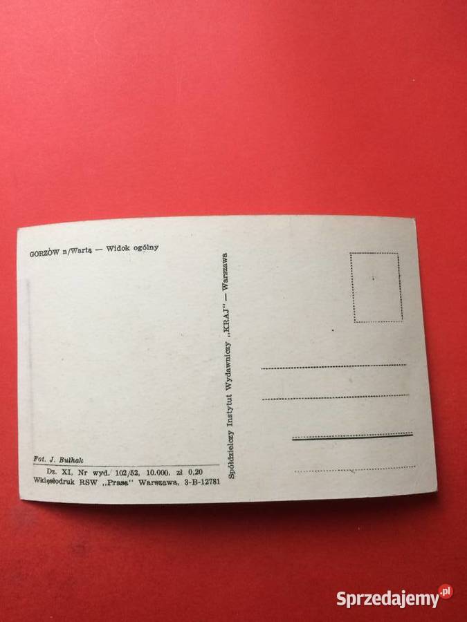 2424 Widokówka Gorzów WLKP zachodniopomorskie