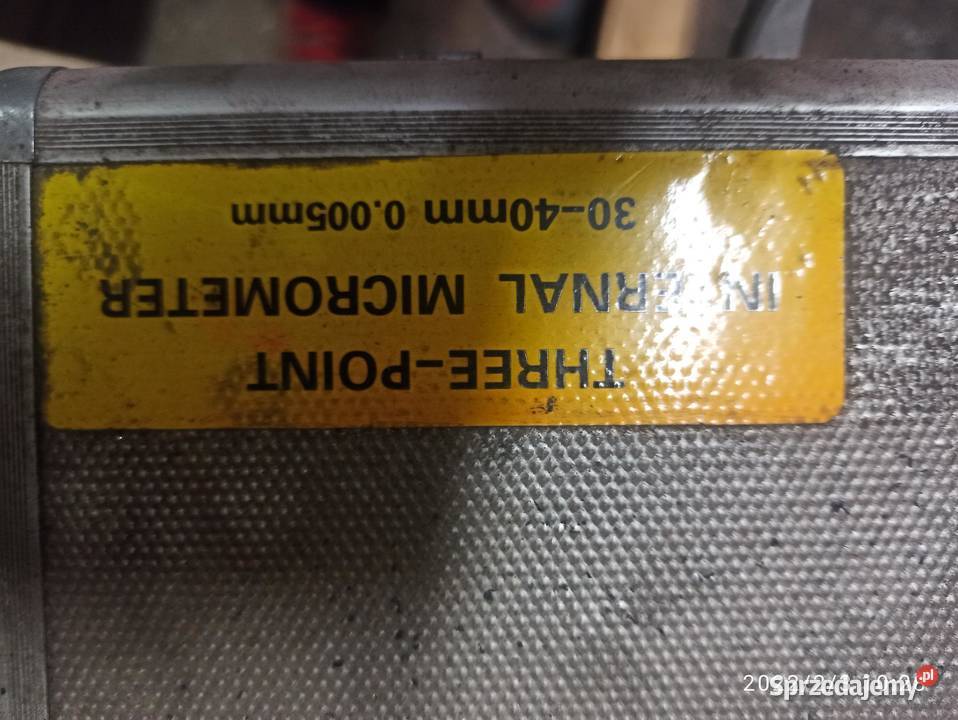 Srednicowka mikrometr 3punktowa 300400mm Kłodawa sprzedam