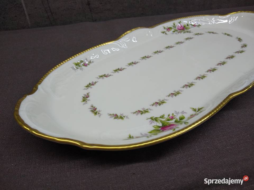 Półmisek królewski Rosenthal Moosrose ecru Kalisz