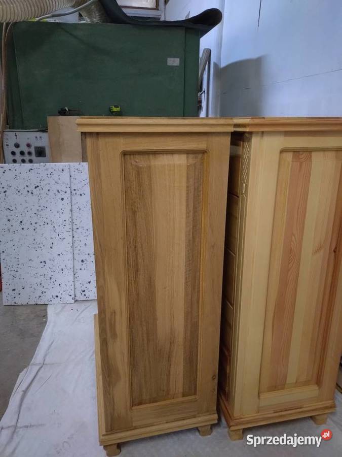KOMODA DĘBOWA NOWA Producent mebli z litego Komody