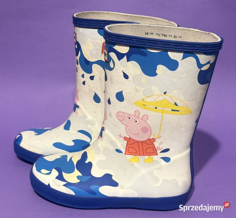 Kalosze Hunter Świnka Peppa rozmiar 31 Żyrardów