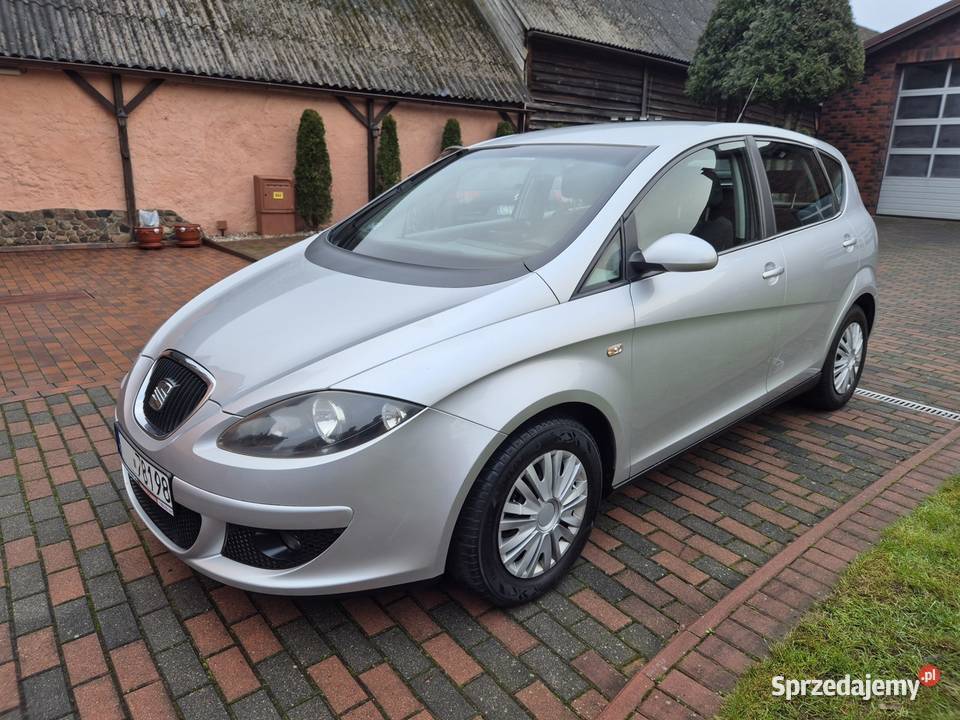 Seat Altea 19TDI BKC dobrze wyposażony bez rdzy ASR (kontrola trakcji) Śliwice