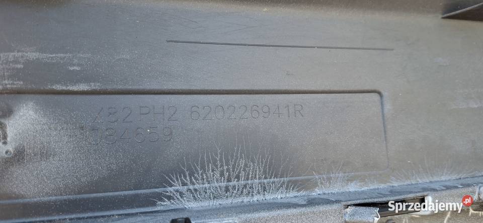 RENAULT TRAFIC IV ZDERZAK PRZÓD PRZEDNI DOKŁADKA Bieleń sprzedam