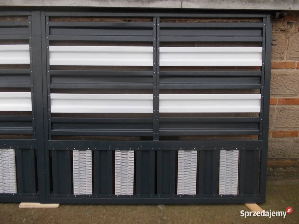 Brama Wjazdowa dwuskrzydłowa z furtką Bojanowo