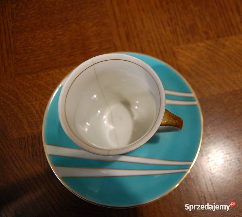 Kultowy serwis kawowy Krokus Ćmielów Lublin sprzedam