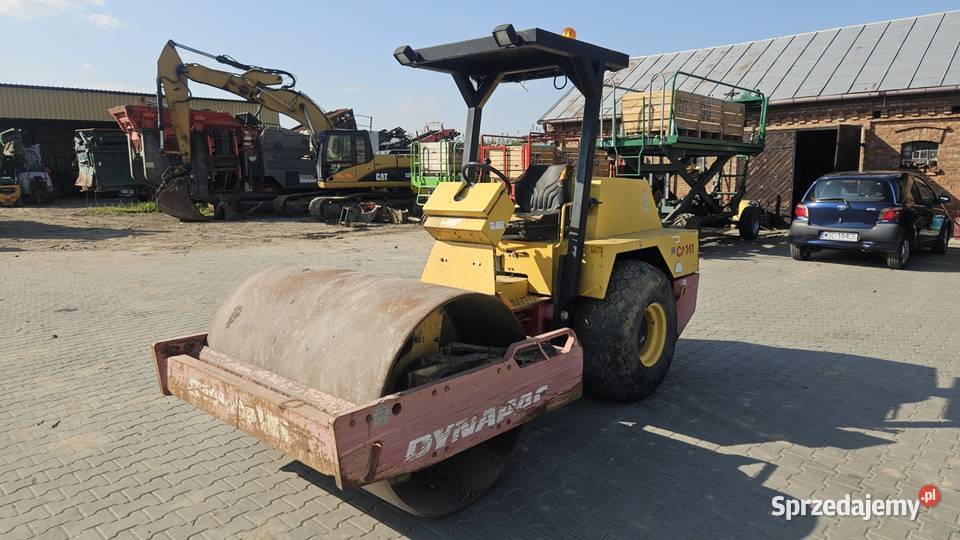 Walec drogowy Dynapac CA141C gumastal 4800 Sochaczew