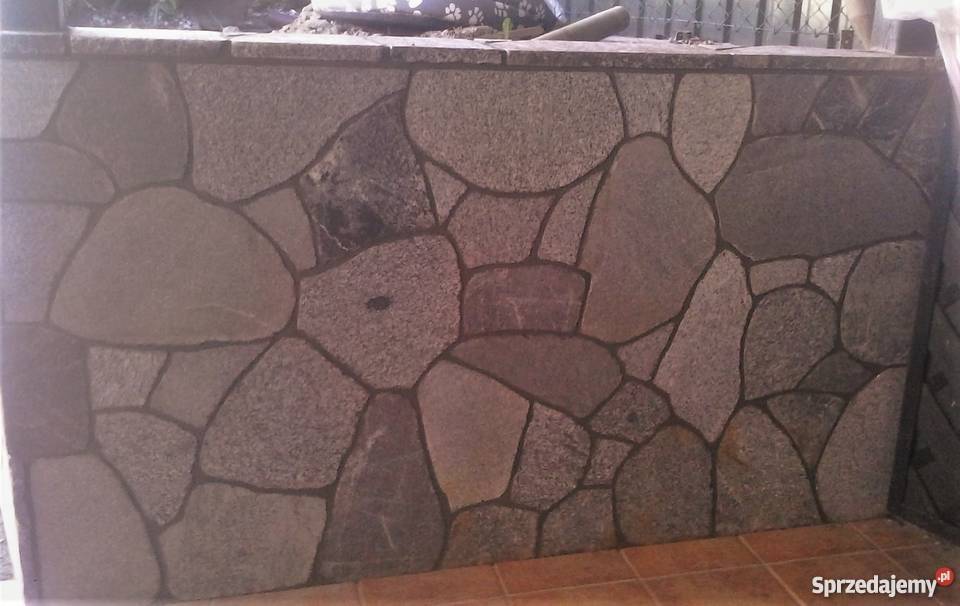 Kamień polny płomieniowany ok gr2 dekoracyjny