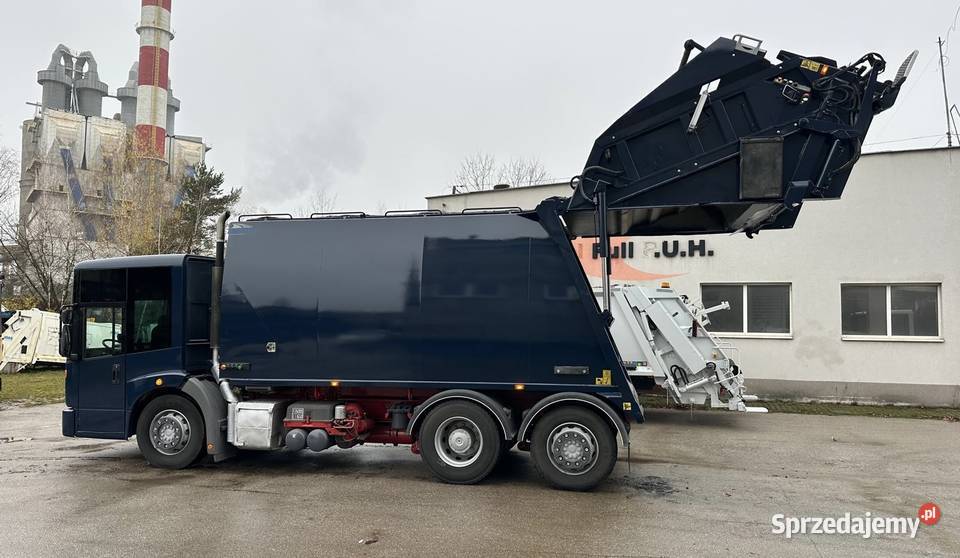 Mercedes ECONIC 2629 śmieciarka NTM 21 m3 Euro5 Śmieciarki Nowiny