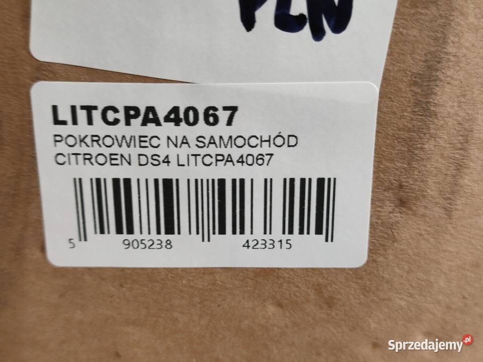 POKROWIEC NA SAMOCHÓD CITROEN DS4 20112015 COVER