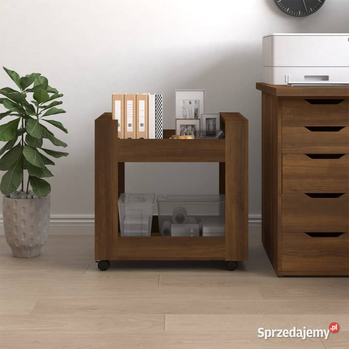 Półka pod biurko brązowy dąb 60x45x60 WM816607
