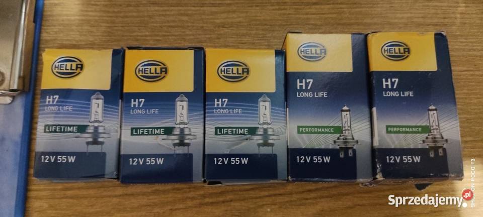 Żarówki Hella H7 55W Longlife Performance małopolskie