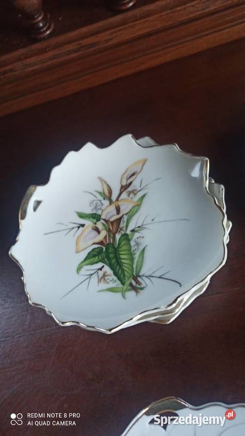 Talerzyk z dziurką Listek Konfiturówka Import Antyki, Sztuka, Kolekcje Gdańsk