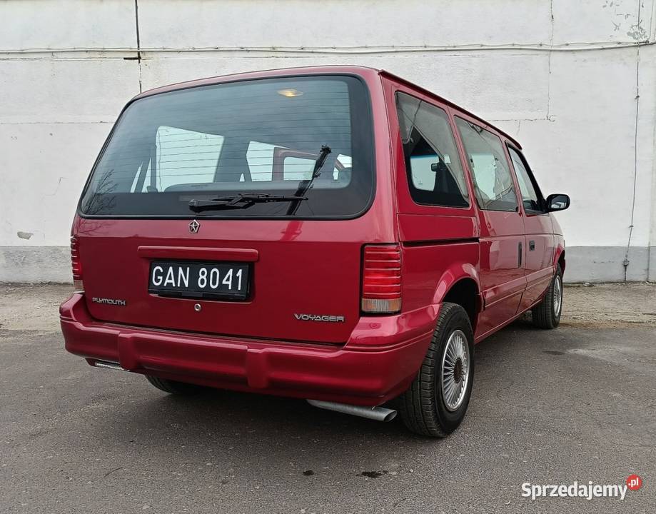 Chrysler Voyager Nowości w Polsce Oryginalny Dąbrowa Górnicza
