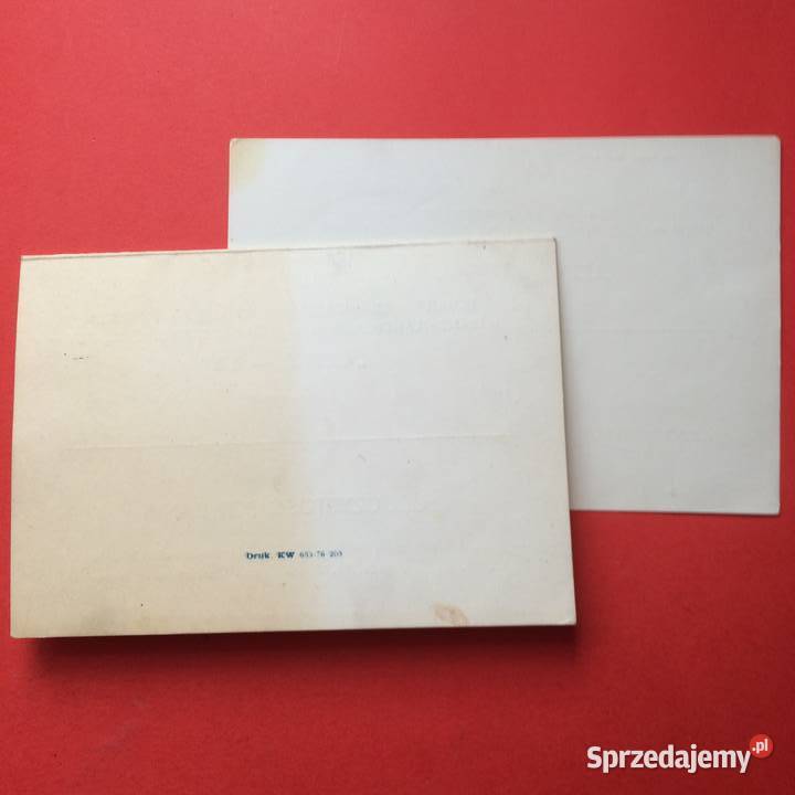 1933 Dwa Zaproszenia Spotkanie Żeglarzy Szczecin sprzedam