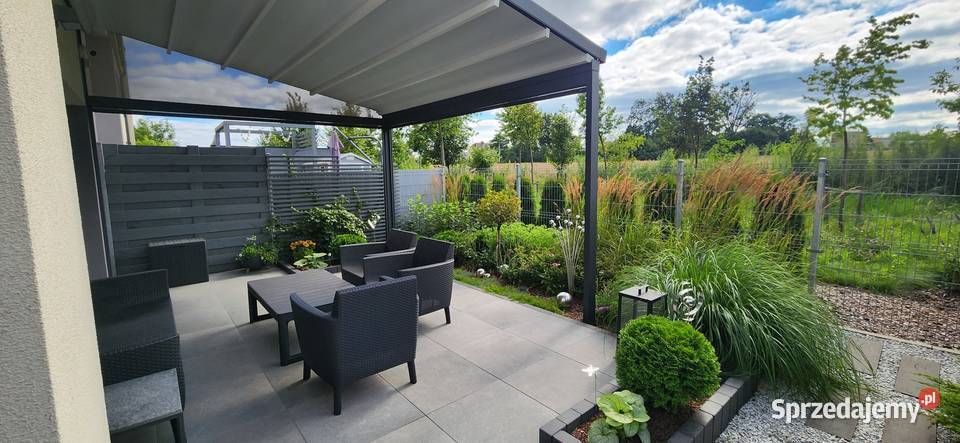 Dom szeregowiec skrajny segment z garażem Luboń