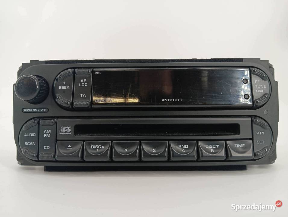 RADIO P05091610AC Chrysler Voyager IV 20012007 osobowe świętokrzyskie