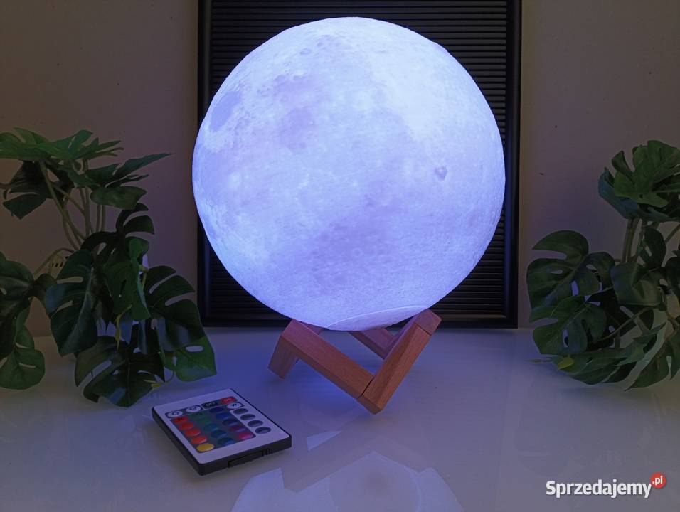 Lampka księżycowa XXL 3D relaxdays Trzcianka