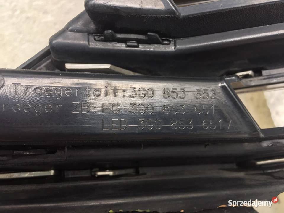 VW Passat B8 grill listwy chrom Części Rzeszów