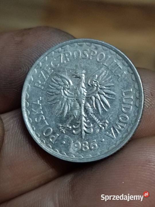 Sprzedam 1 zl 1986 r zzm nierowne ranty blad Chełm
