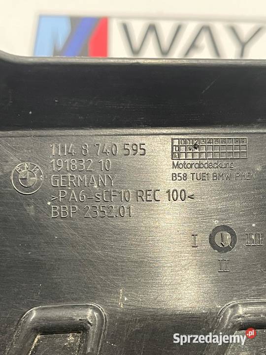 BMW X5 G05 45eX G11 G12 745e OSŁONA POKRYWA Osłony silnika sprzedam