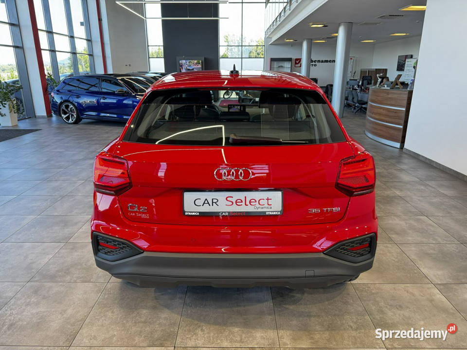 Audi Q2 35TFSI 150 Stronic 2024 r salon I elektryczne lusterka Myślenice sprzedam