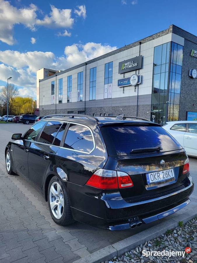 Bmw serii 5 530d e61 M57 2005r 30 218 nowe asystent parkowania Seria 5 Kostrzyca