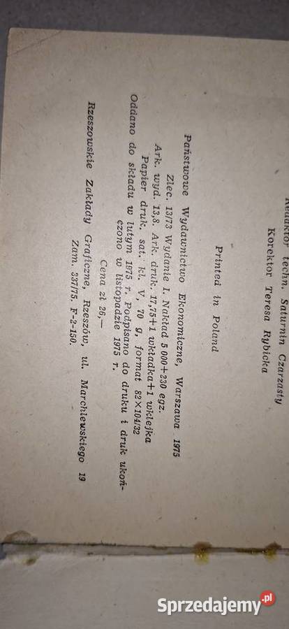 Pierwsze wydanie Ochrona przeciwpożarowa Antykwariat Łęczyca sprzedam