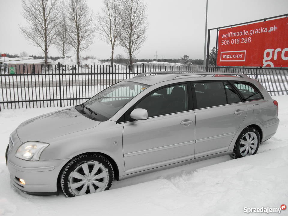 Toyota Avensis II 18 VVTi LunaNiemcypełen serwis benzyna pomorskie Lębork sprzedam