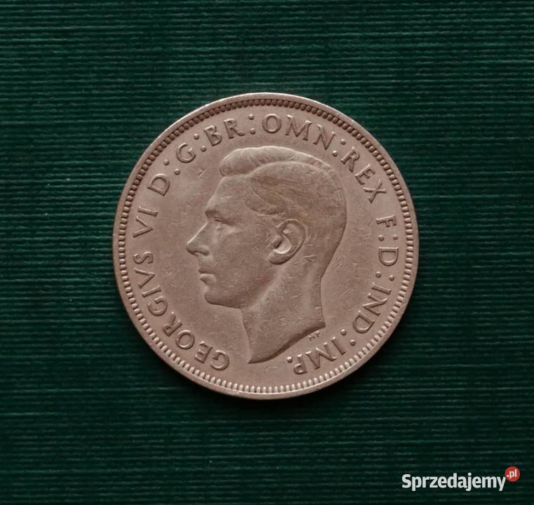 WIELKA BRYTANIA 1 pens 1940r Gliwice