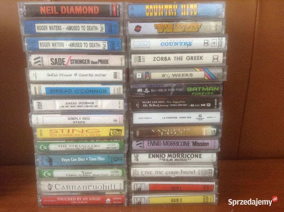 Kasety magnetofonowe oryginalne nagrania z lat 3 i więcej opolskie Opole