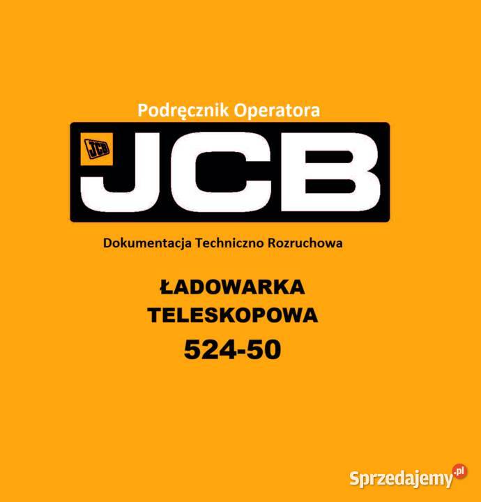 DTR Instrukcja operatora katalog obsługi UDT Szamotuły sprzedam