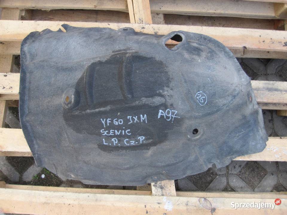 GRAND SCENIC III 11r 19 DCI nadkole lewy przód osobowe