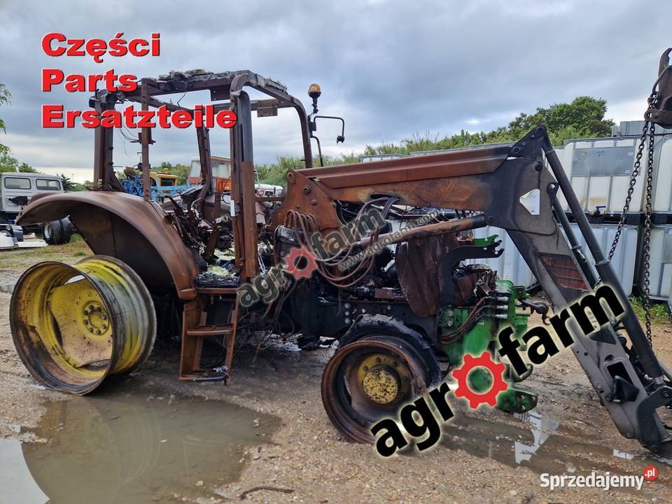 John Deere 6320 części silnik skrzynia biegów dolnośląskie Byków