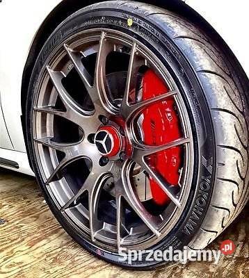 DEKIELKI DEKIELEK MERCEDES BENZ AMG CZERWONY RED Poznań