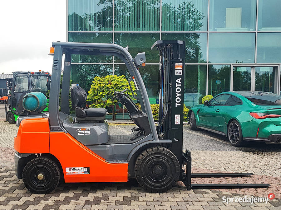 Wózek widłowy Toyota 028FGF25 25 tony triplex 47 małopolskie Kęty