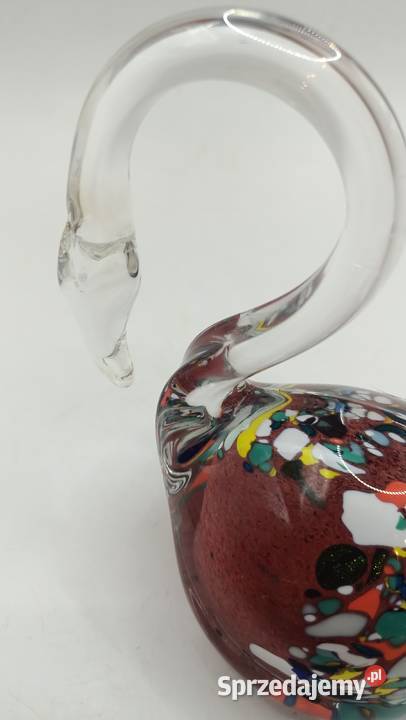 Figurka przycisk do papieru duży łabędź lubelskie Zamość