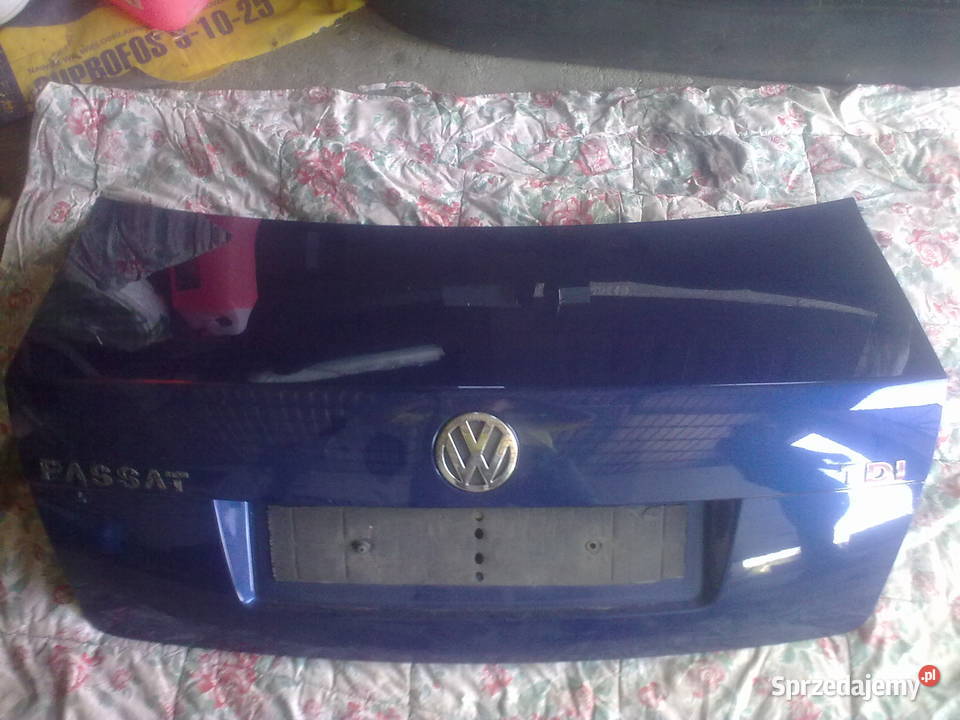 Klapa Tylna Passat B5 FL sedan Części