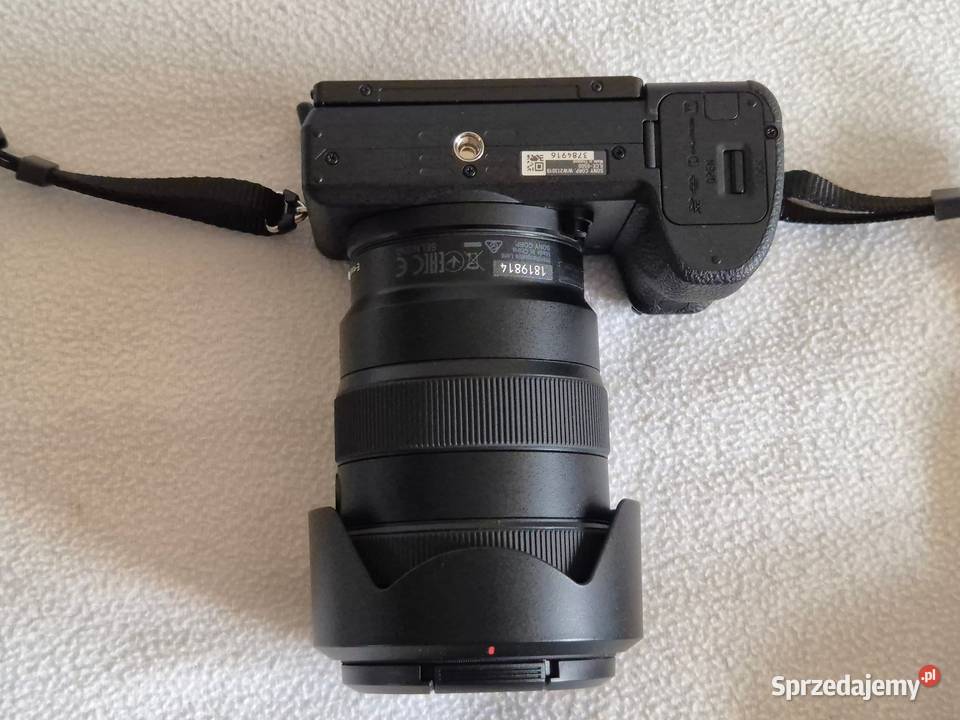 Sony Alpha A6500 dwa obiektywy dodatki Kraków