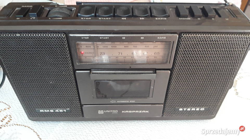 Radiomagnetofon RMS 451 Kasprzak Warszawa