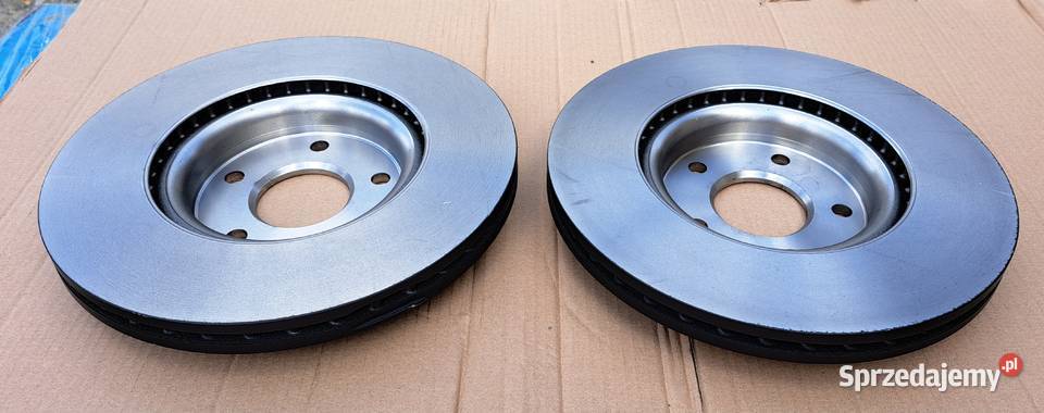 2X TARCZA HAMULCOWA PRZÓD 16 VOLVO C30 S40 II osobowe Tarcze hamulcowe