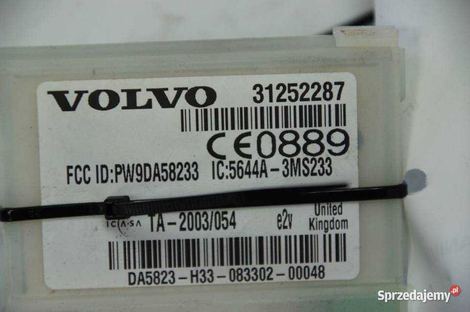 MODUŁ VOLVO S60 31252287 Lipno sprzedam