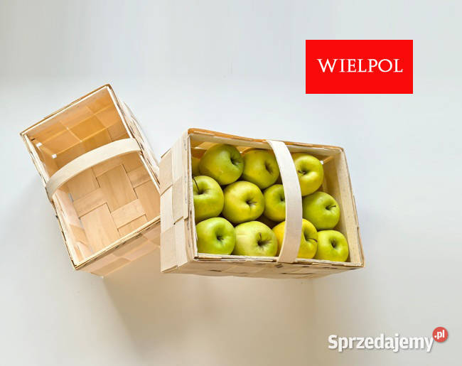 Opakowania do jabłek Kosze do jabłek wielkopolskie Wielichowo