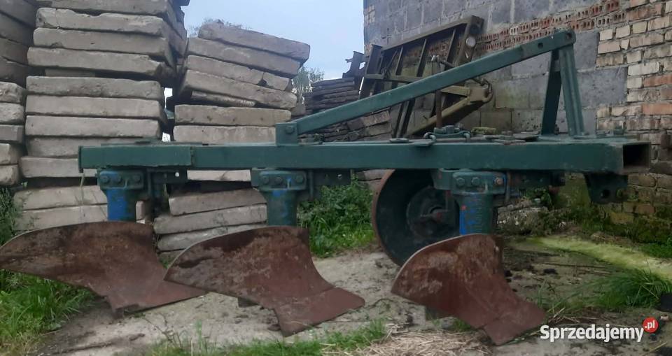 Pług 3skibowy zagonowy Pługi Prabuty sprzedam