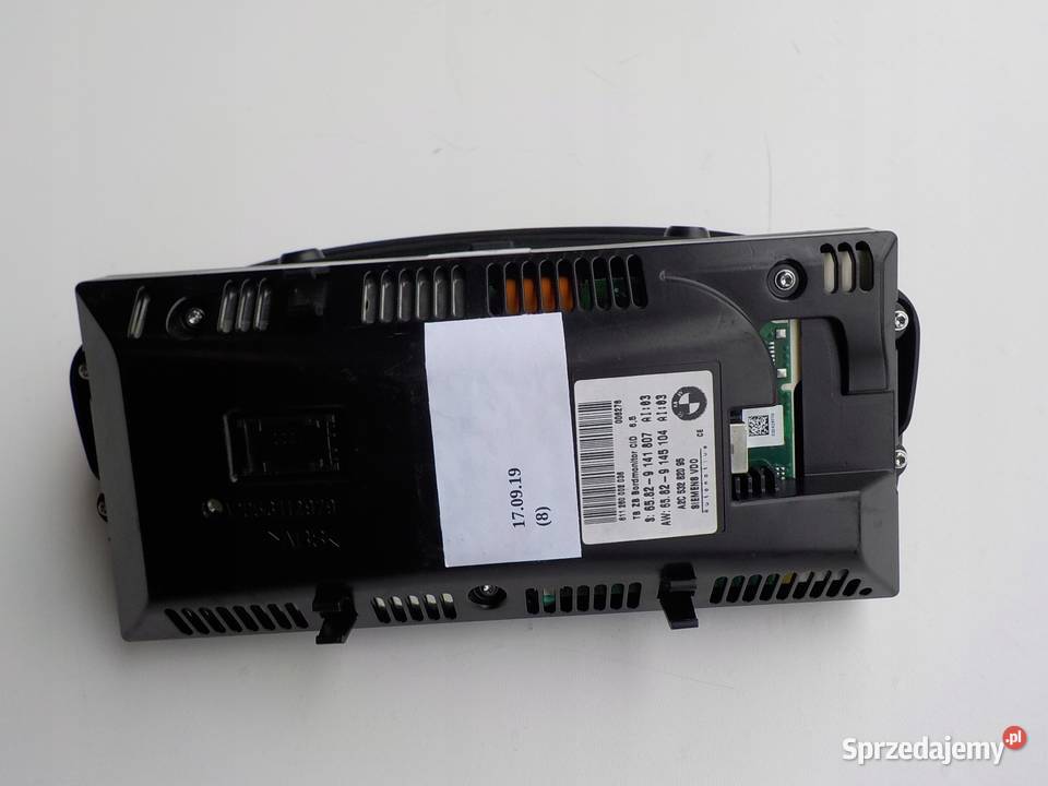 WYŚWIETLACZ NAWIGACJI BMW 5 E60 A2C53282095 Nowy Tomyśl
