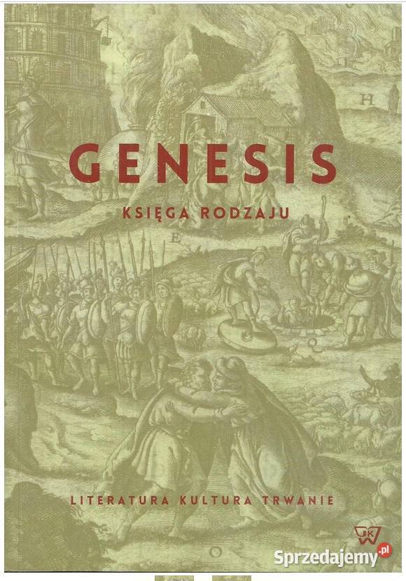 Genesis Księga Rodzaju Literatura kultura Łódź