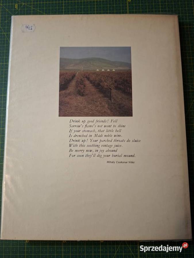 Tokaj Karoly Szelenyi Węgry j ang ISBN 9631312623 Kraków sprzedam