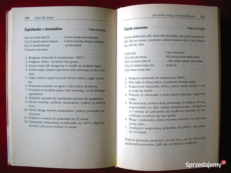 Dieta mózgu Louise Thibault książka polska Siedlce