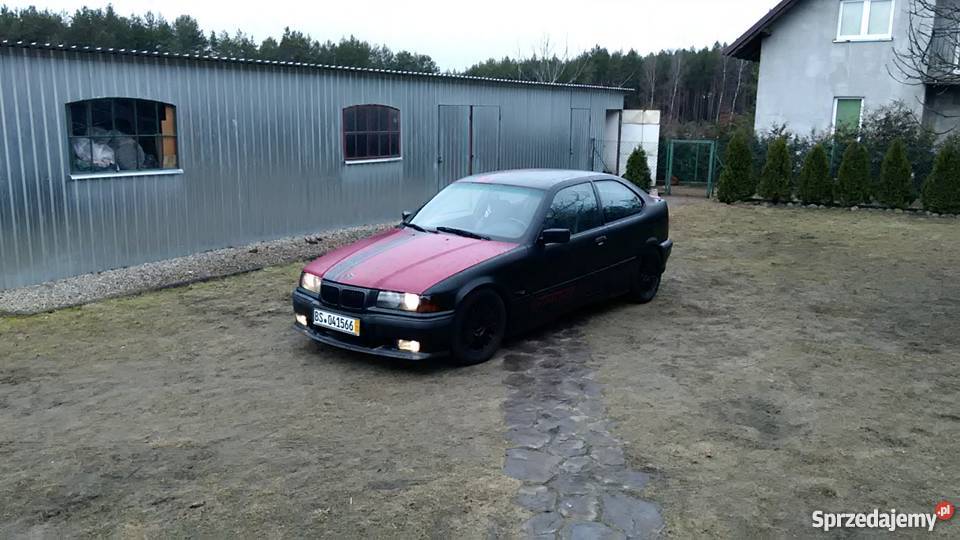 BMW E36 M3 MPAKIETTuningCzarny MatGwintAluSkóry światła przeciwmgłowe