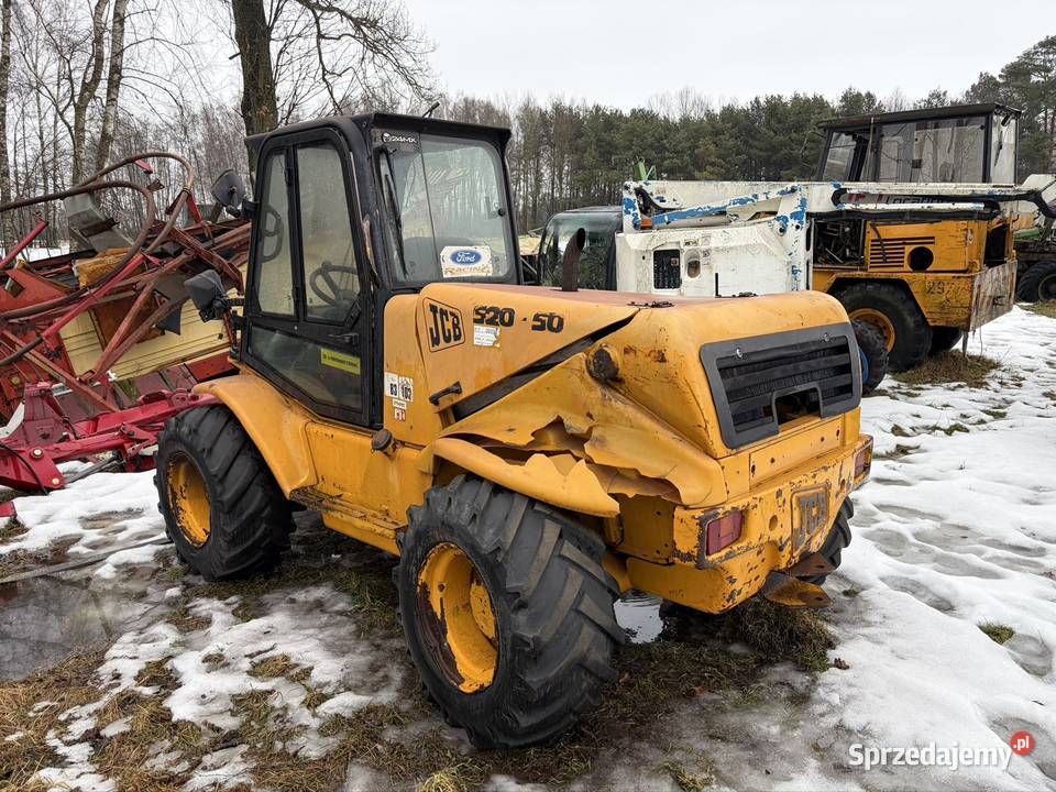 Ładowarka teleskopowa JCB 520 50 Myszyniec